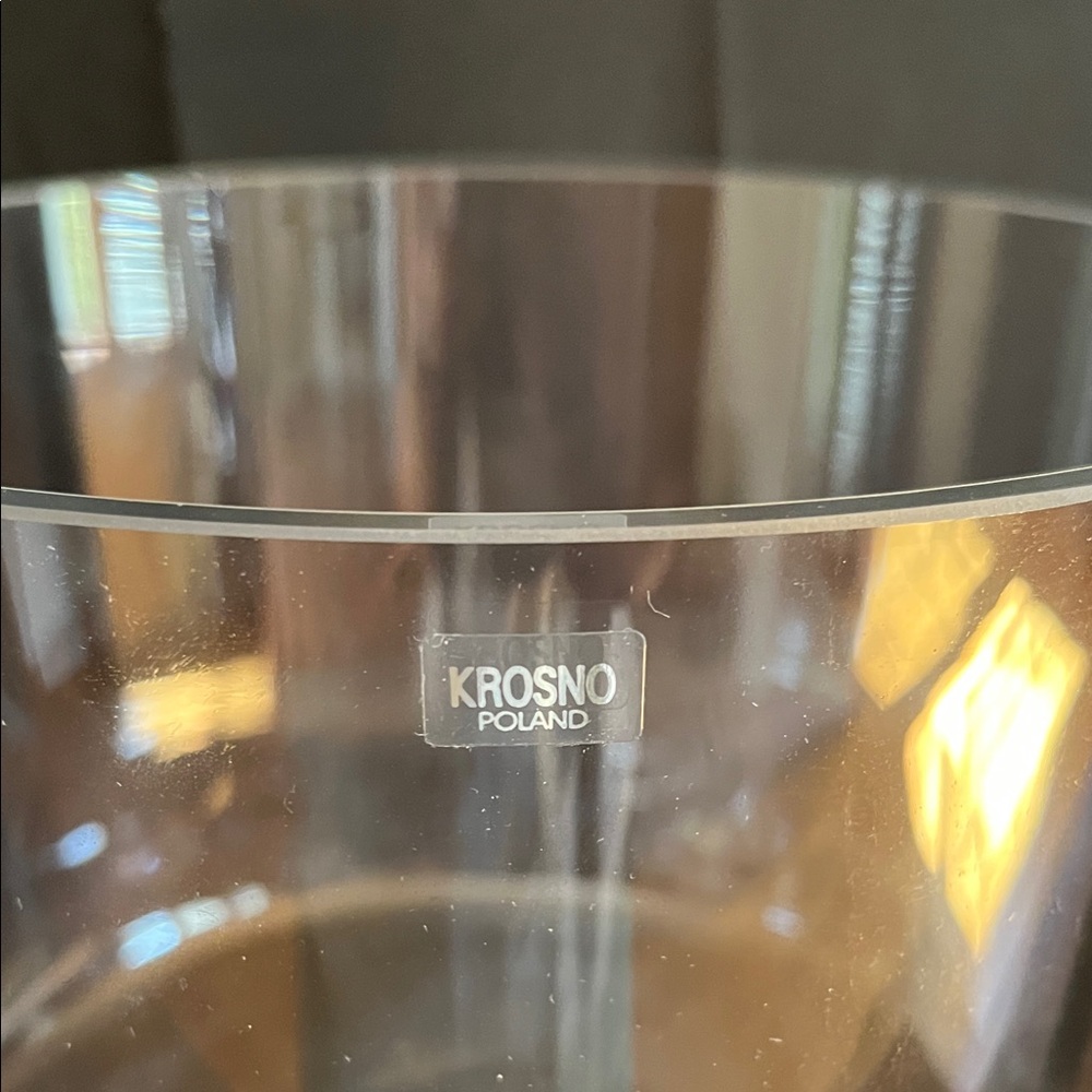 Crate&Barrel Transparent Glass Trifle Bowl - Picture 4 of 5
